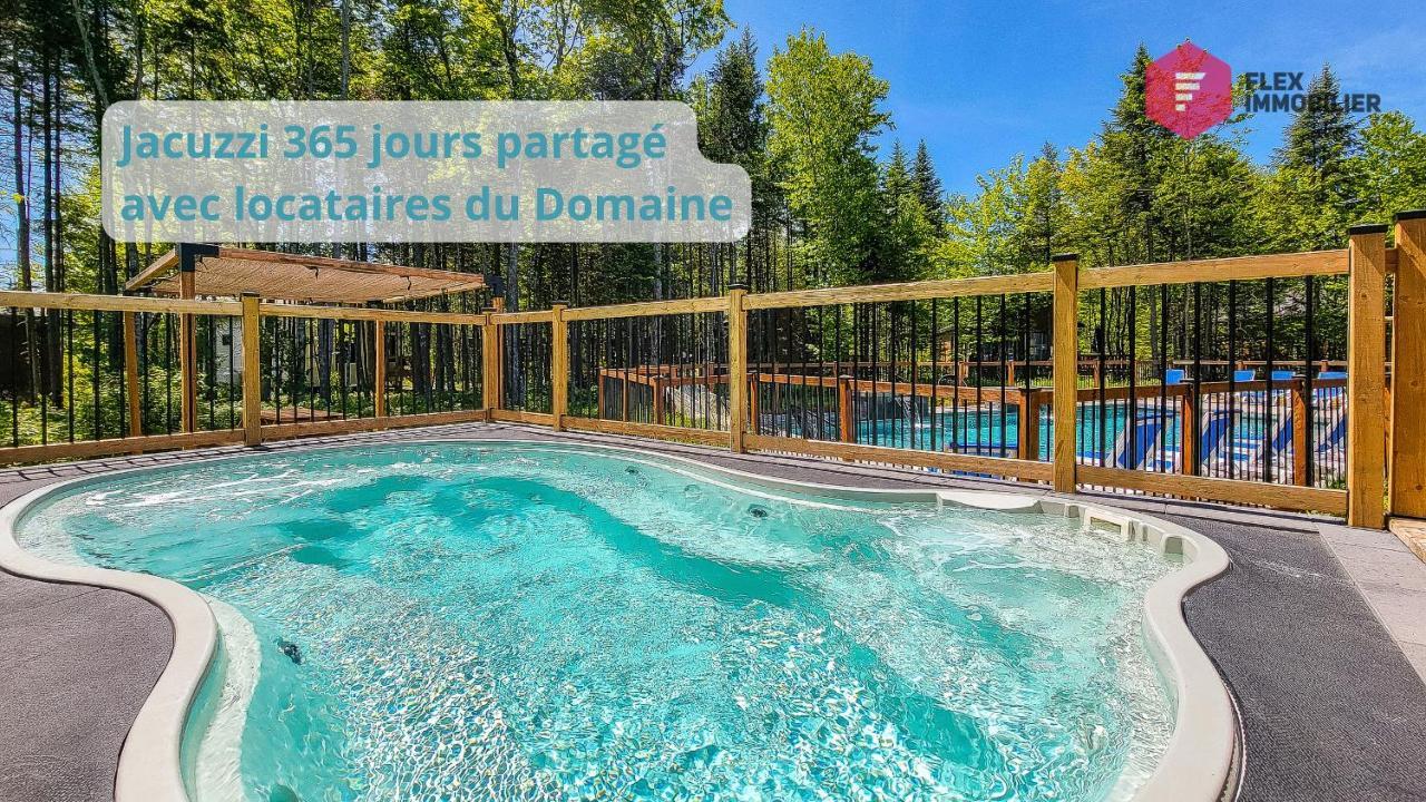 Le Bleu Bourgeois De Portneuf - Natural Elegance - Hot Tub, Sauna And Pool Pont-Rouge Eksteriør billede