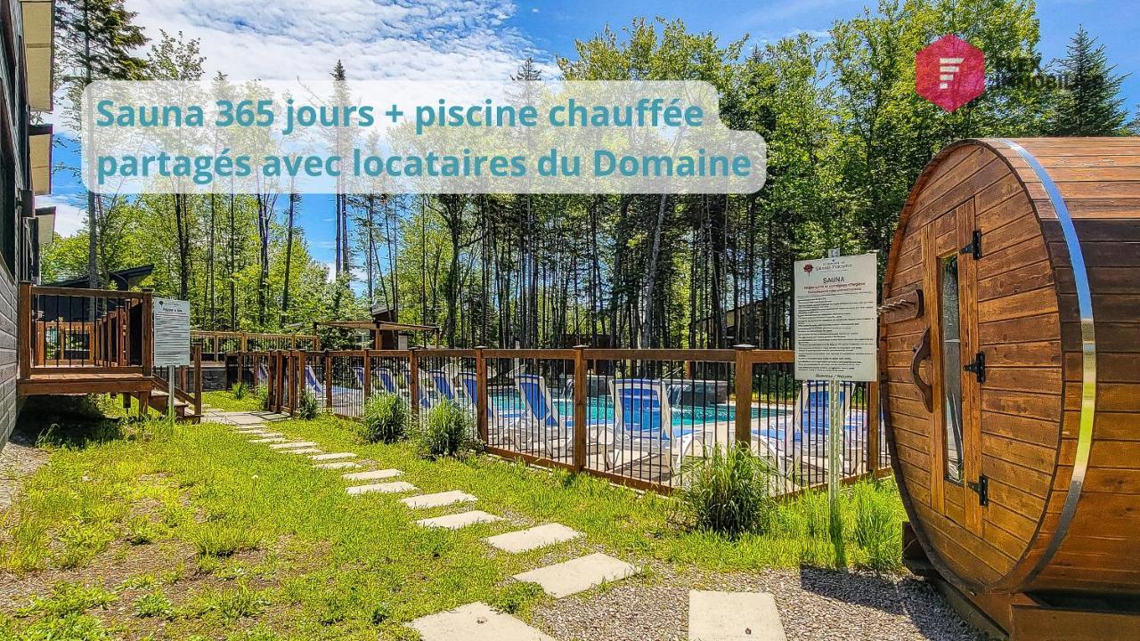 Le Bleu Bourgeois De Portneuf - Natural Elegance - Hot Tub, Sauna And Pool Pont-Rouge Eksteriør billede